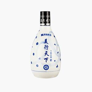美行天下青花瓷白酒