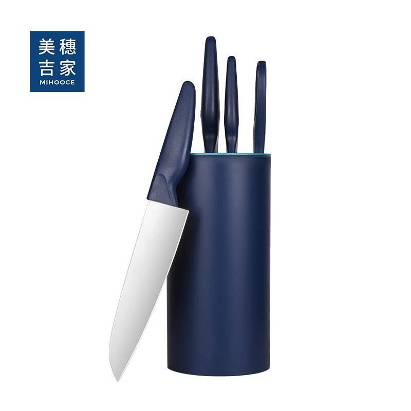 美穗吉家 304不锈钢抗菌刀具套装5件套 MIH-2501032