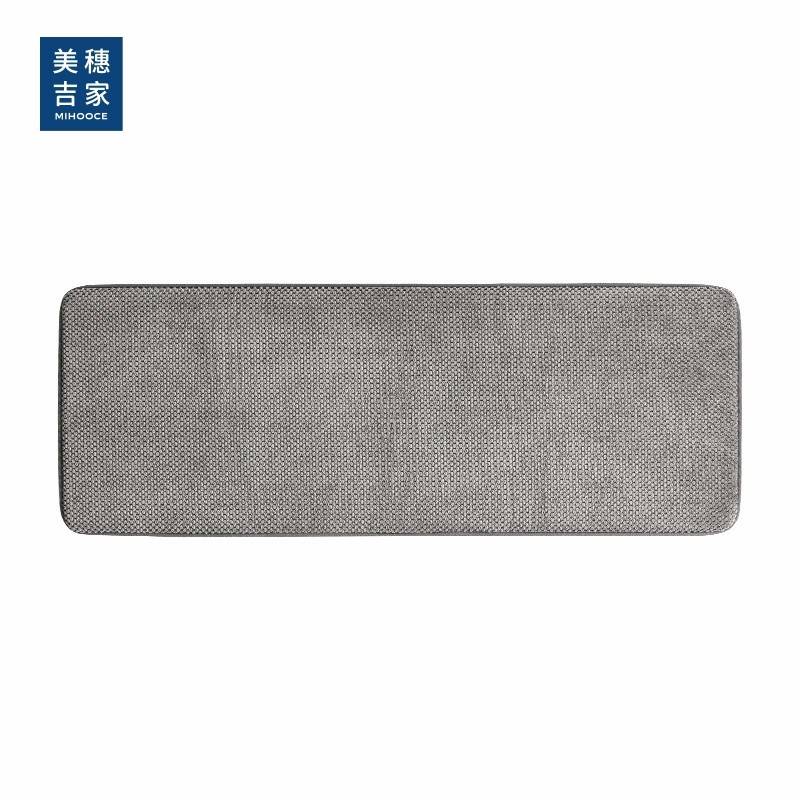 美穗吉家 记忆绵慢回弹菠萝格地垫 灰色 45X120cm MIH-2508027