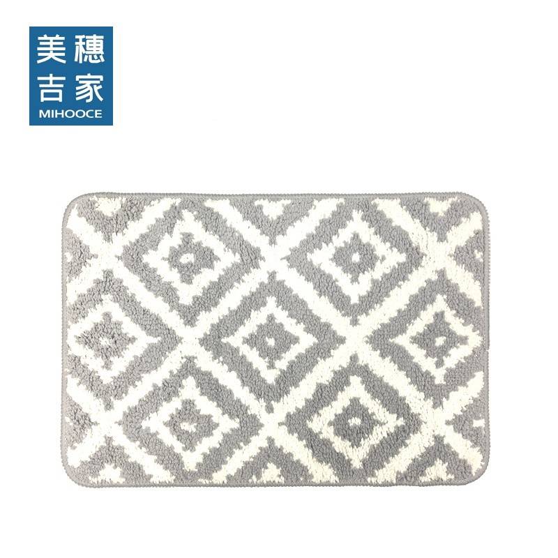 美穗吉家 北欧风多用地垫 40x60cm 高级灰 MIH-2508030