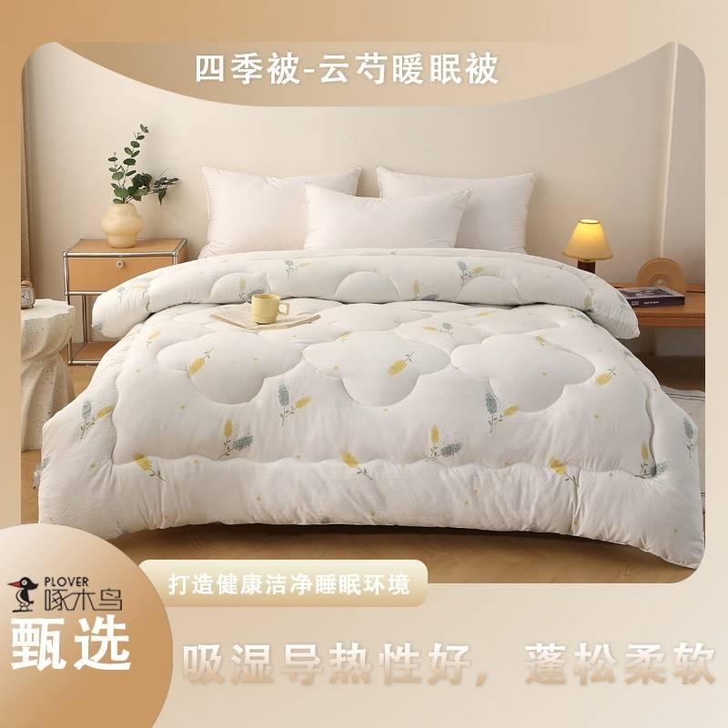 啄木鸟（PLOVER）四季被-云芍暖眠被ZMN-DB014（200*230cm/4斤）