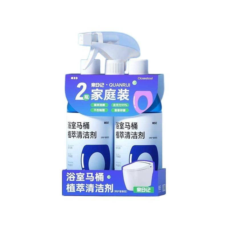 泉日记浴室马桶植萃清洁剂800ml