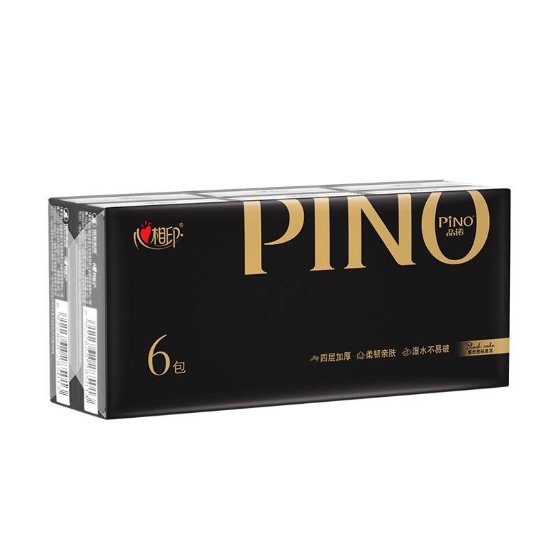 PC306（条装）心相印品诺6包装四层手帕纸*1条ZZADA02720