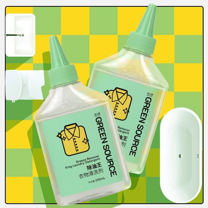 绿之源-除油王衣物清洗剂Z-8287（清香味）   规格250ml*2