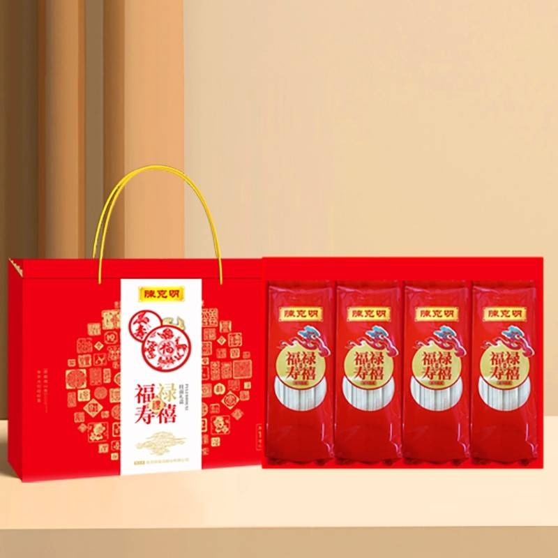 陈克明福禄寿喜面条礼盒
