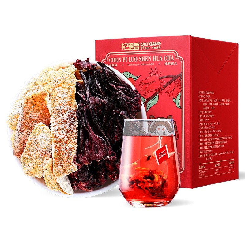 杞里香 陈皮洛神花茶盒装35g018260