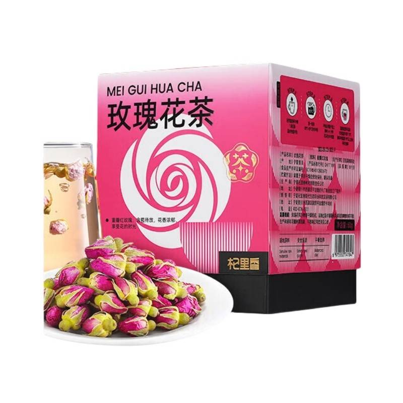 杞里香 玫瑰花茶盒装60g013059