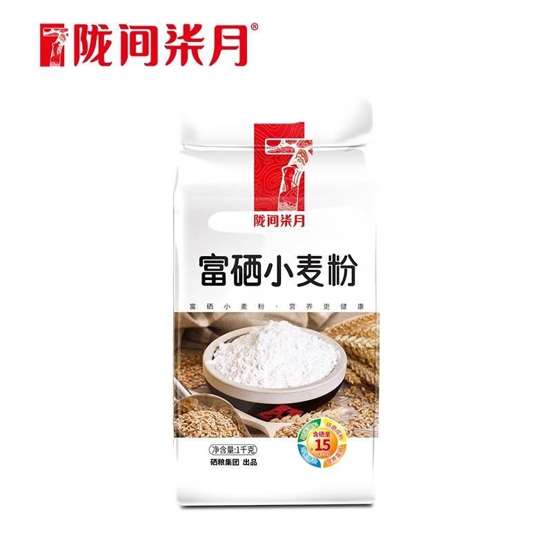 陇间柒月 富硒小麦粉1kg