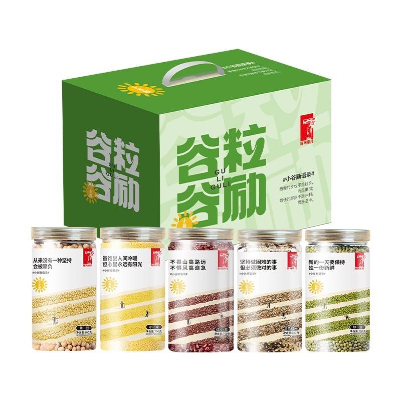 陇间柒月 谷粒谷励礼盒3.4kg