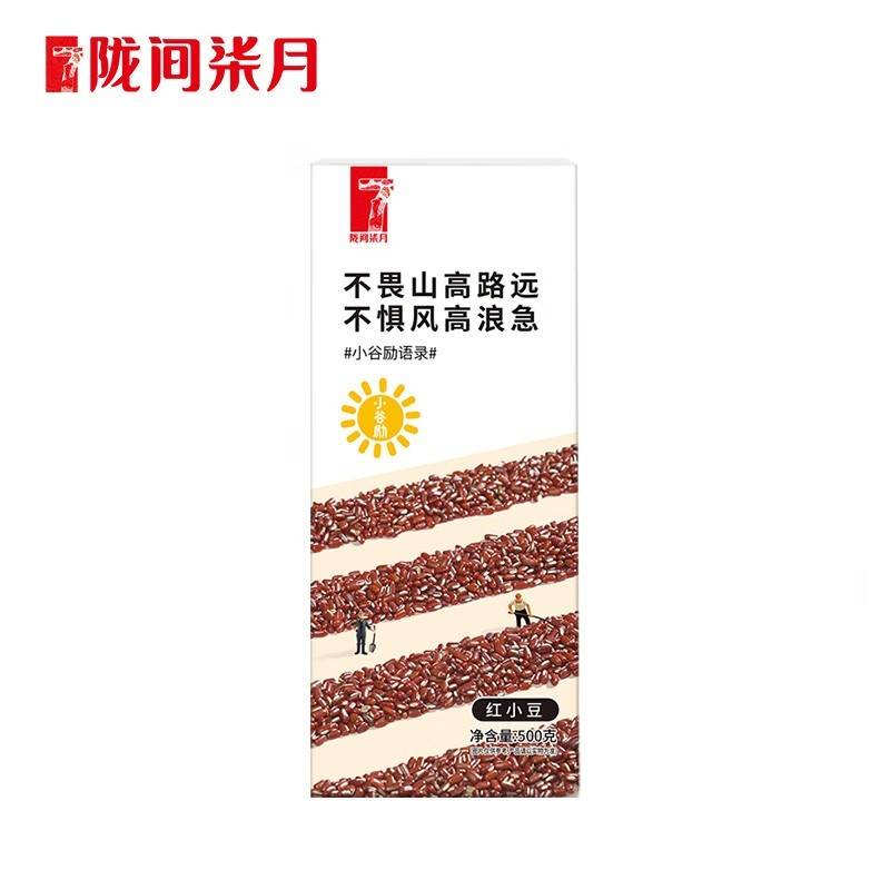 陇间柒月 小谷励红小豆500g