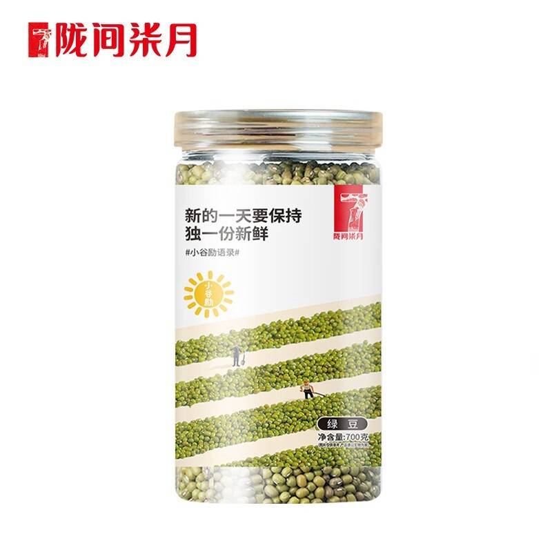 陇间柒月 小谷励绿豆700g