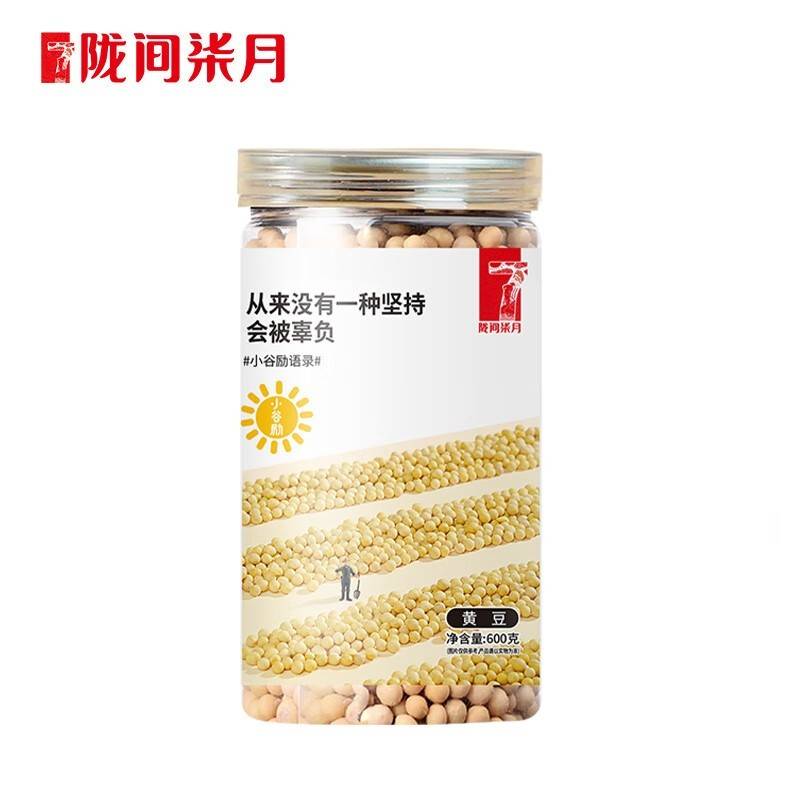 陇间柒月 小谷励黄豆600g