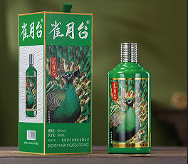 绿孔雀-雀月台浓香型白酒
