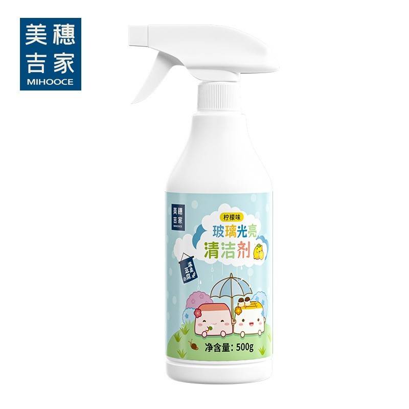 美穗吉家 玻璃光亮清洁剂500g 80825