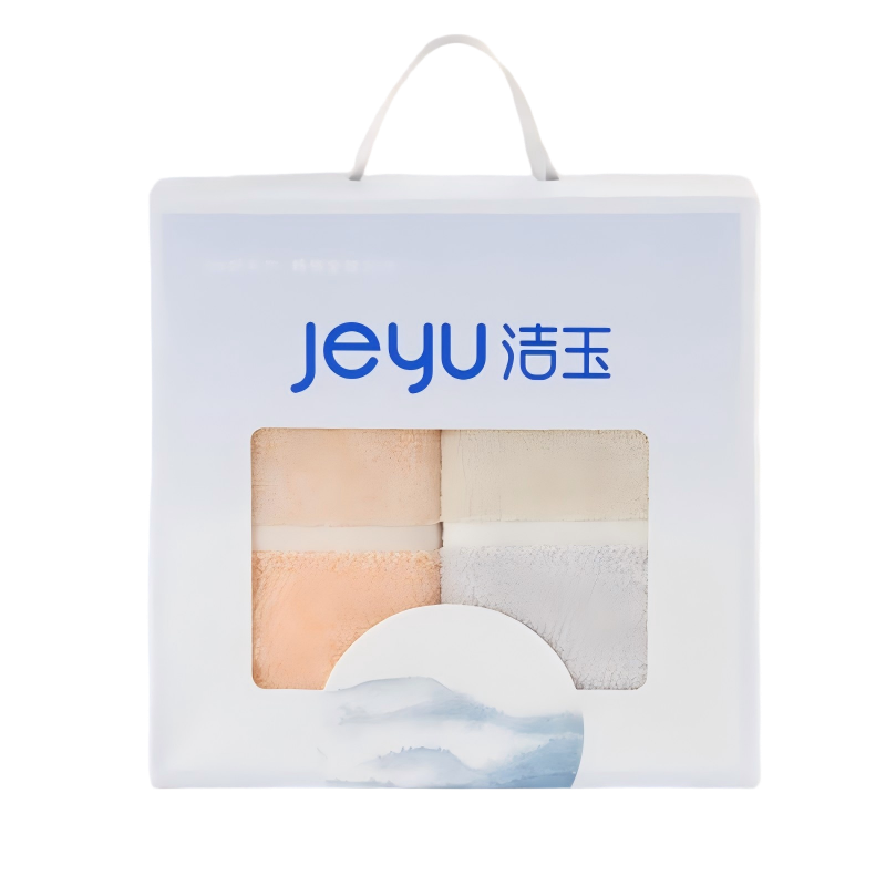 洁玉秋水毛巾双条装礼盒	J0702-B