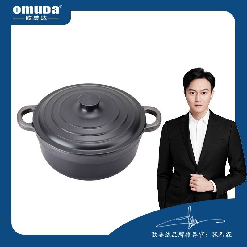欧美达格特匠心重力铸造煲仔锅B款22cmOB7822-B