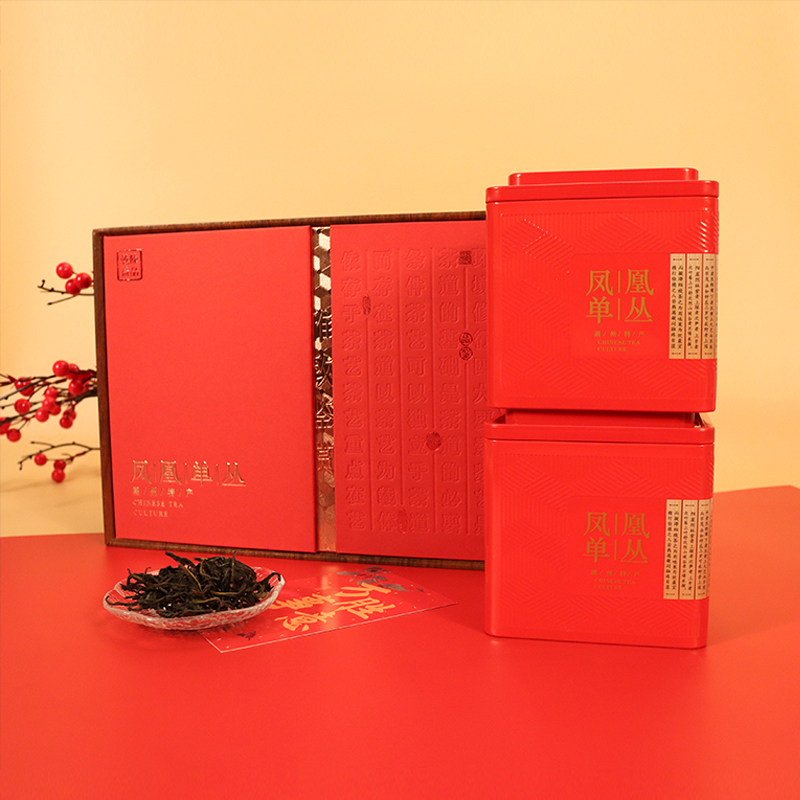 昀品堂益香臻品凤凰单丛礼盒（250g) 凤凰鸭屎香茶韵足回甘快