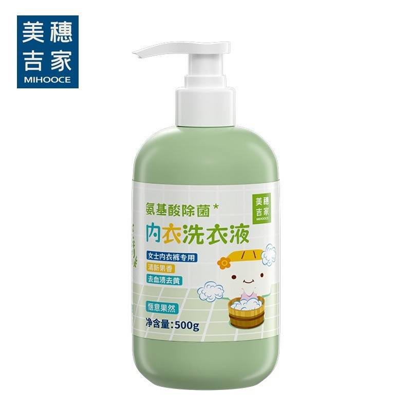 美穗吉家 氨基酸除菌 内衣洗衣液500g 80795