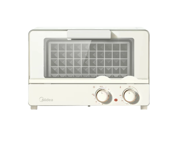 美的（Midea）电烤箱家用12升800W小容量大功率企业采购P12B