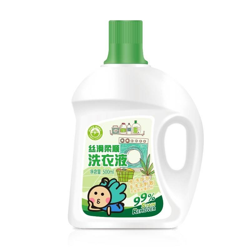 ·FLYING TOT·飞行托托丝滑柔顺洗衣液500ML-X642