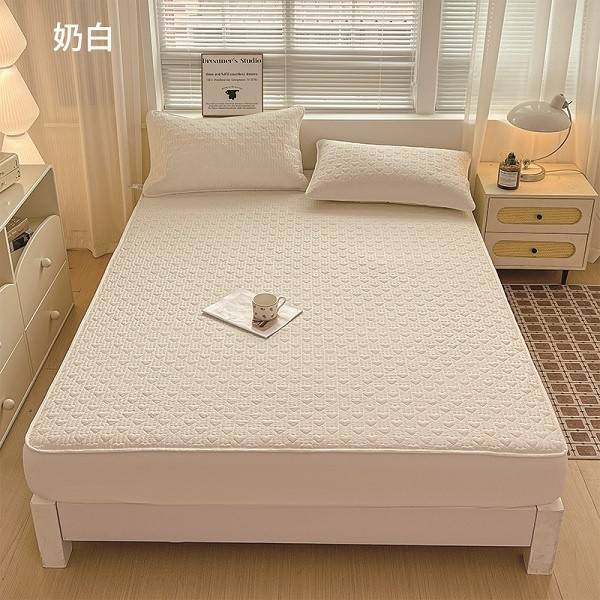 全棉色织水洗床笠（夹棉款） 150*200cm  180*200cm