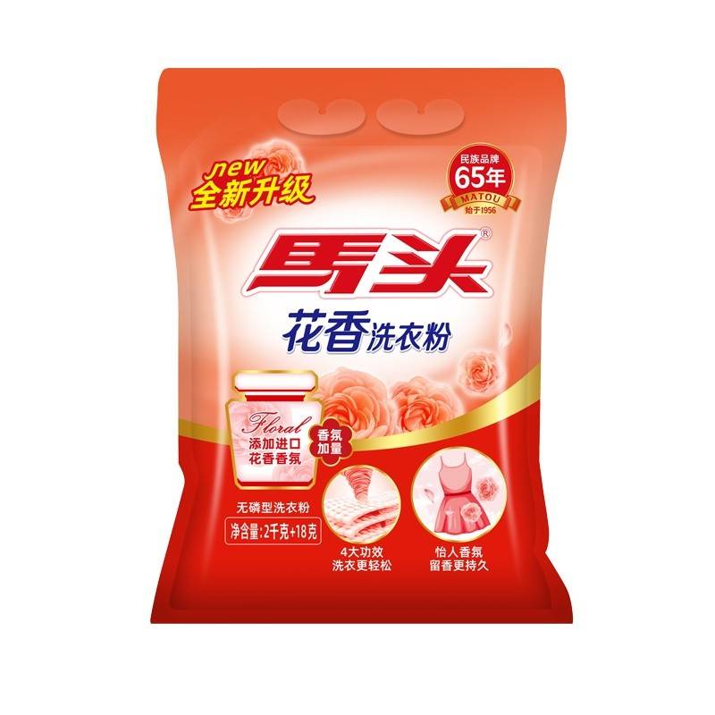 马头 JC006-花香洗衣粉2.018kg