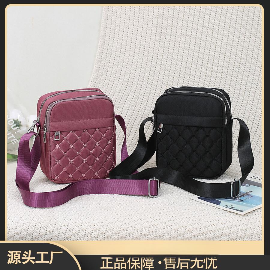 新款休闲牛津布包包女包时尚简约斜挎单肩包百搭潮包