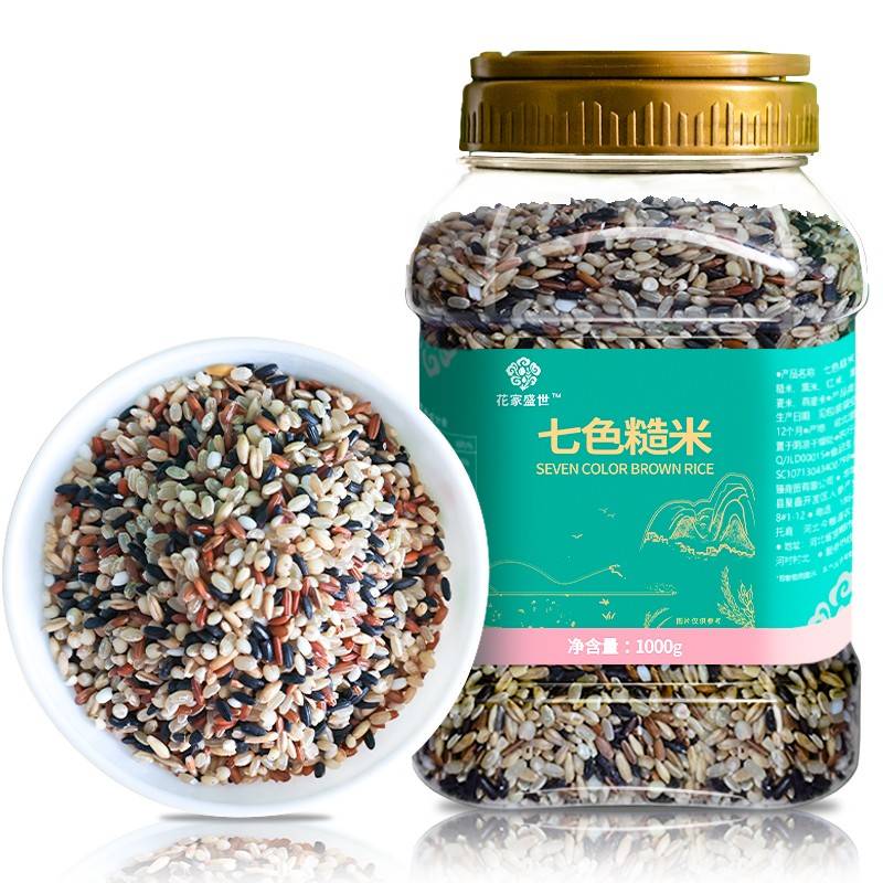 花家盛世 精选七色糙米1000g