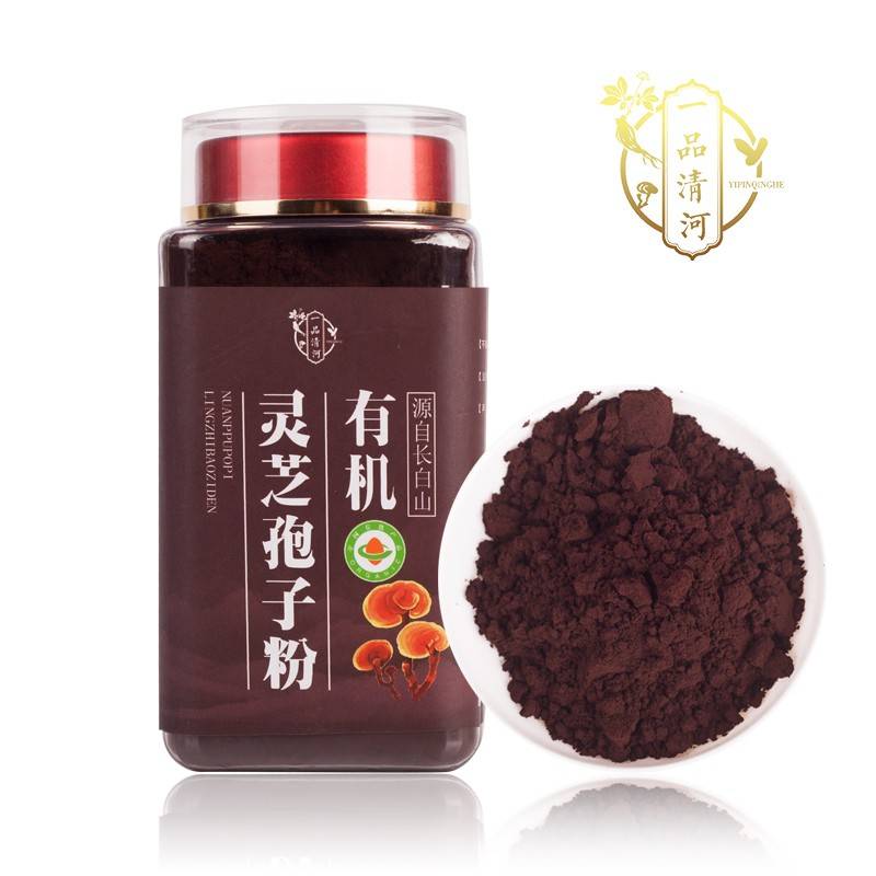 一品清河 长白山有机灵芝孢子粉250g