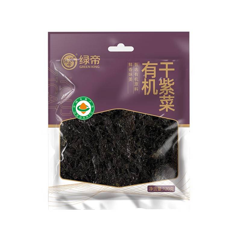 绿帝 有机紫菜120g/袋
