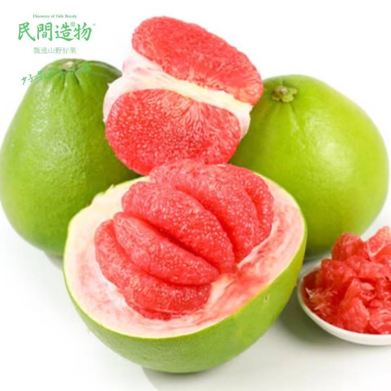 泰国翡翠柚4-5斤2枚纸箱装