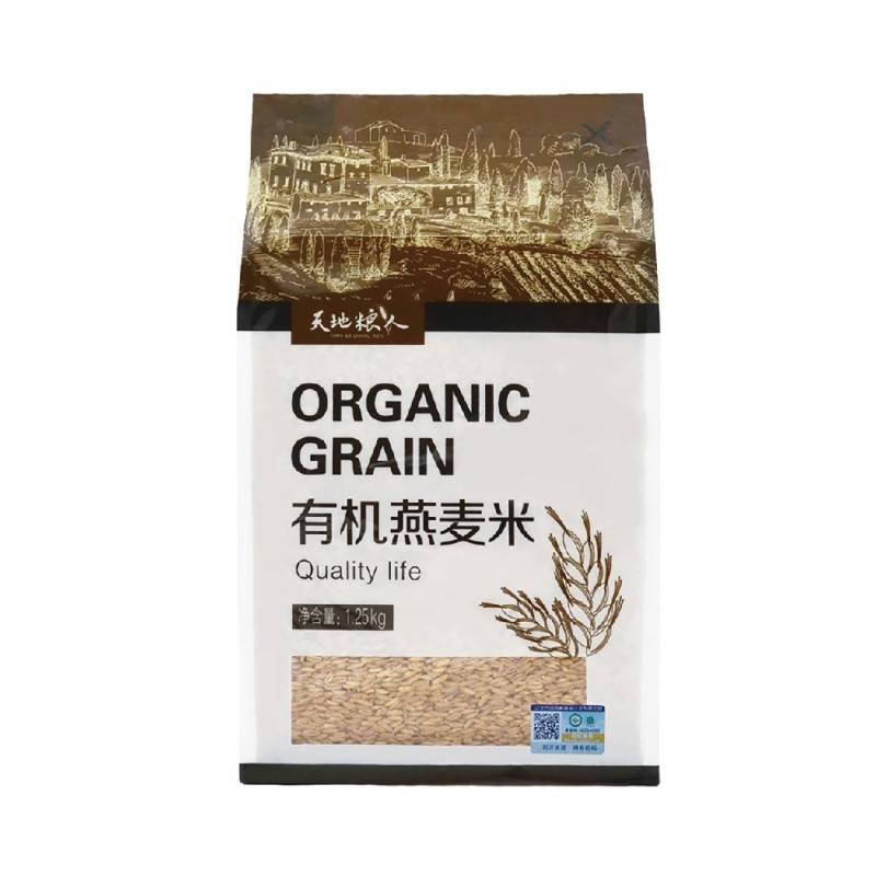 天地粮人有机燕麦米1.25kg