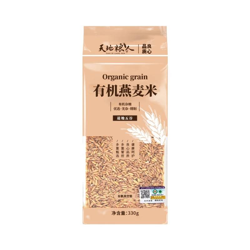 天地粮人有机燕麦米330g