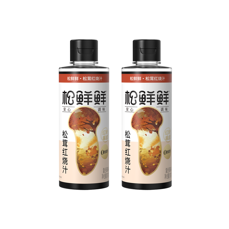 松鲜鲜（新品）松茸红烧汁310g *2