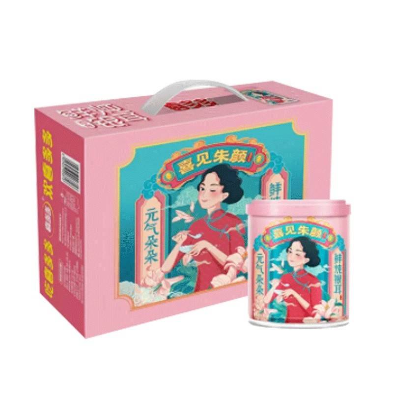 喜多多冰糖鲜炖银耳200g*10国风版本