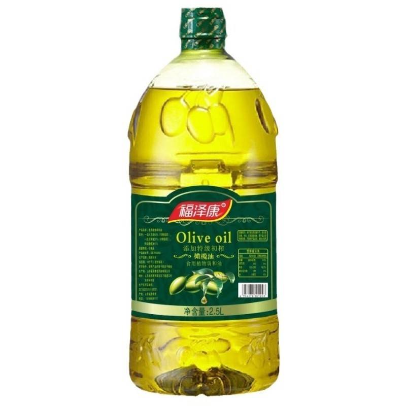 福泽康2.5升橄榄调和油