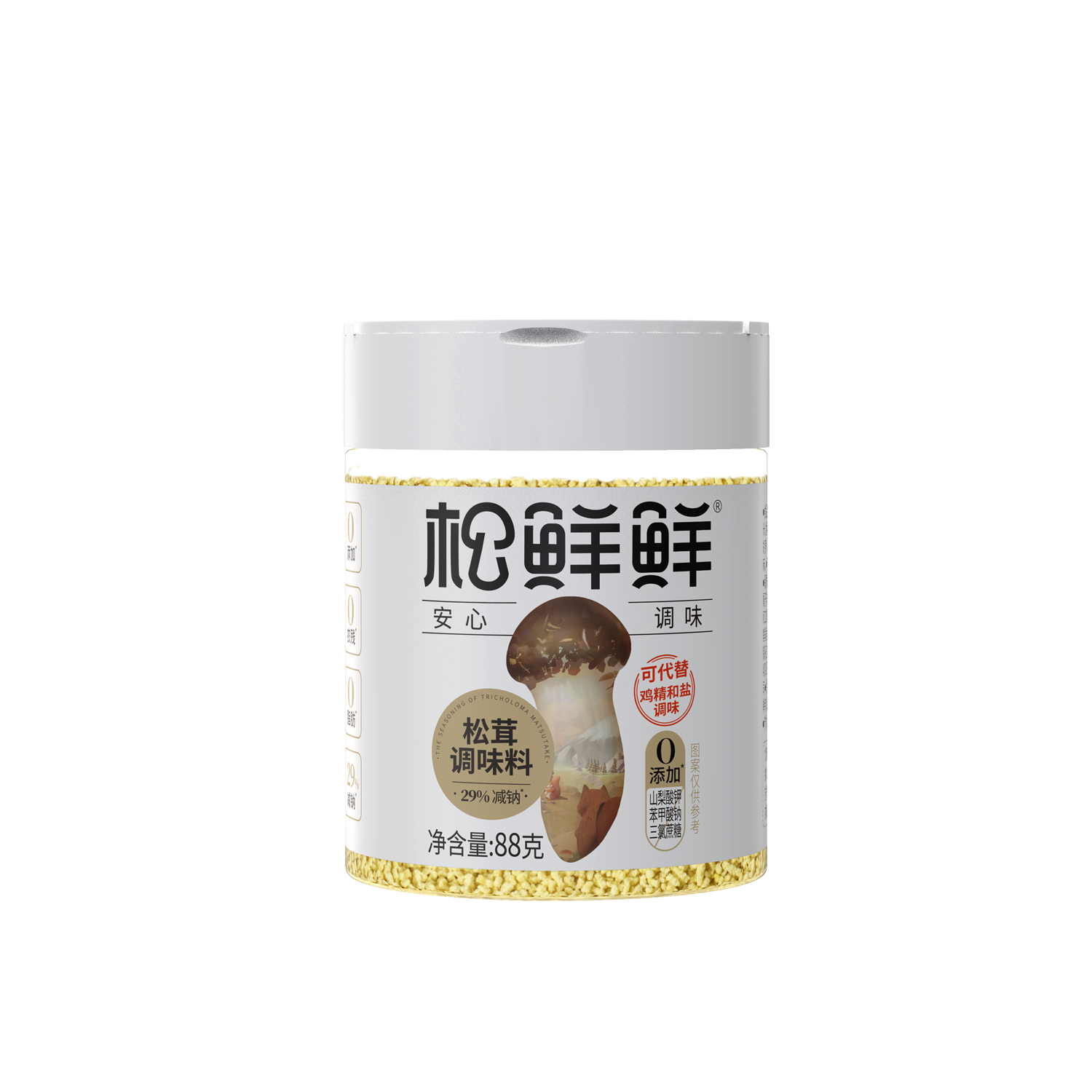 松鲜鲜 松茸调味料88g*2瓶