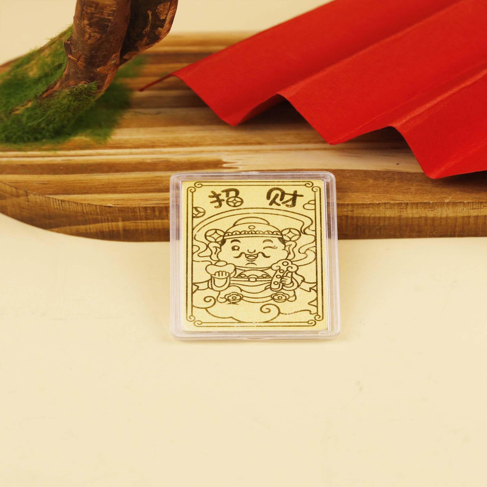 周大金好运连连含金手机贴