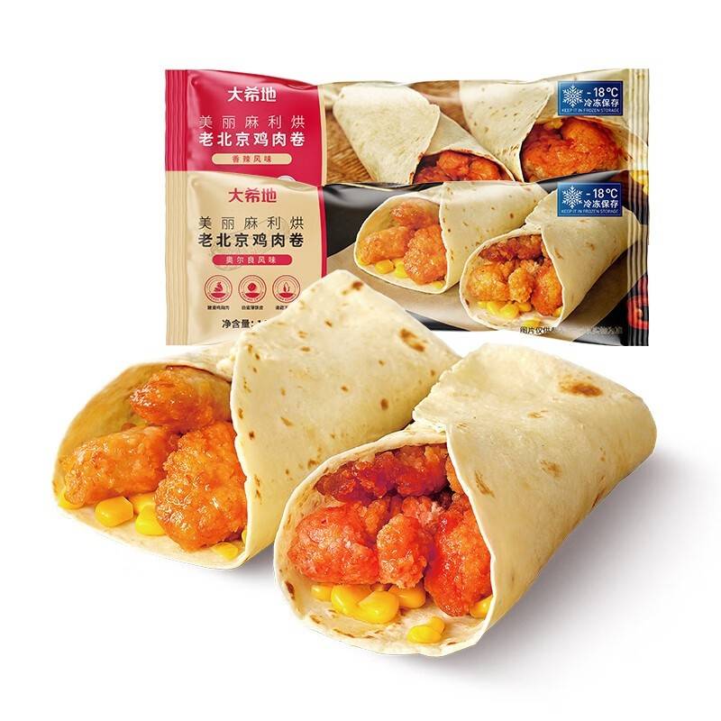 大希地 老北京鸡肉卷140g（袋装）*6袋