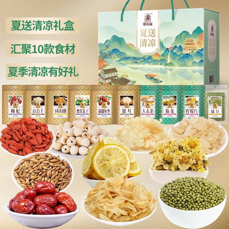 塞翁福 夏送清凉礼盒196型 1325克