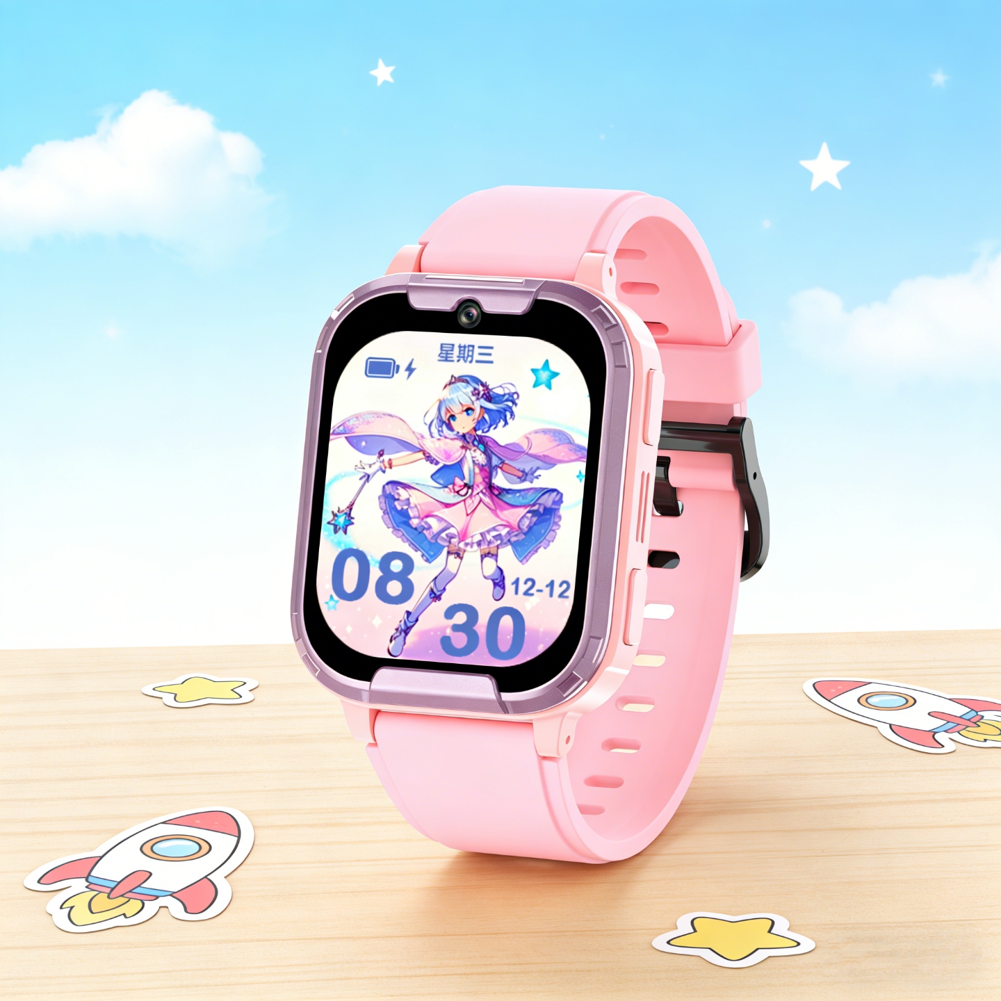 LEFIT勒菲特儿童电话手表F11儿童小学少年通用4G全网通多功能防水定位可插卡超长待机无游戏