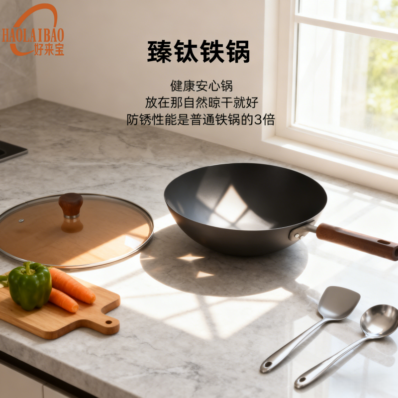 好来宝好钛钛超导热HLB-JT10老铁锅