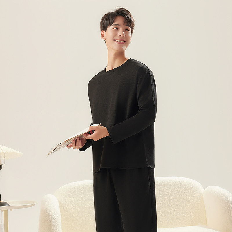 宸筱 华夫格情侣家居服套装