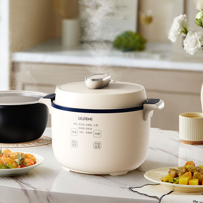 UURMI悠米电压力锅家用多功能智能预约电高压锅电饭煲炖汤煮粥火锅一体锅UM-FB003