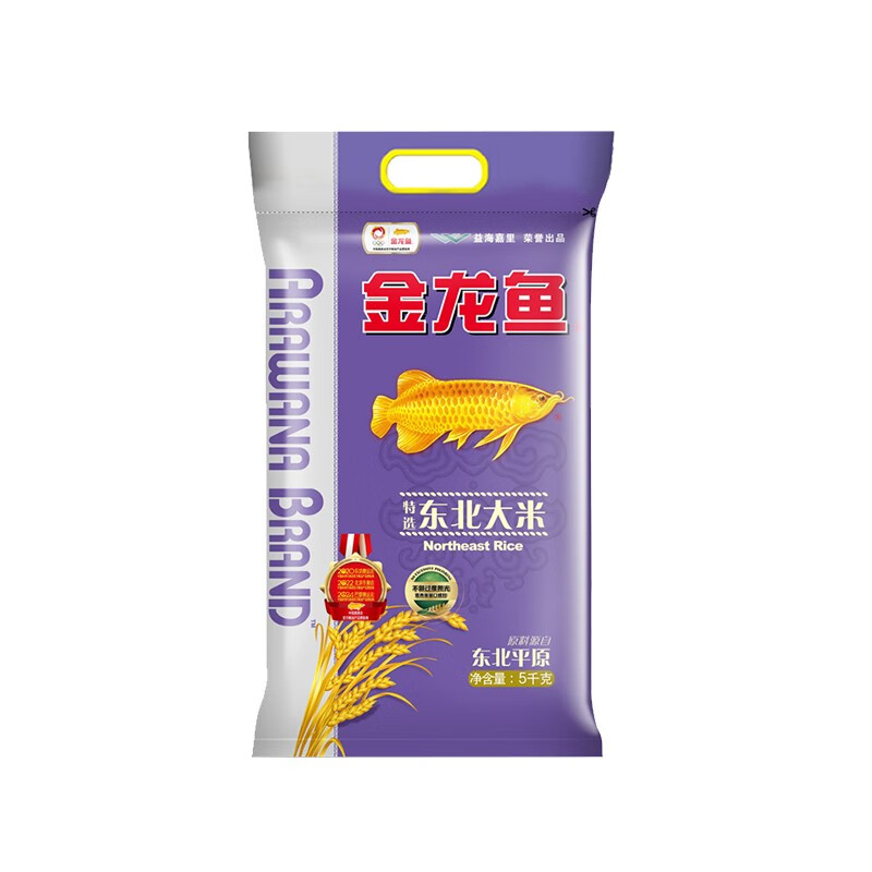 金龙鱼特选东北大米5kg