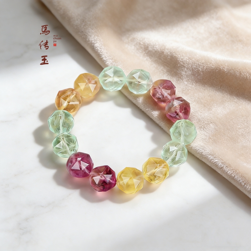 馬传玉 彩虹桥水晶手串MCY226