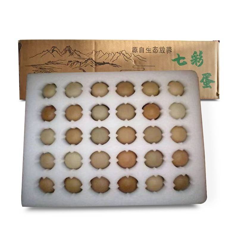 稻沁七彩山鸡蛋30枚