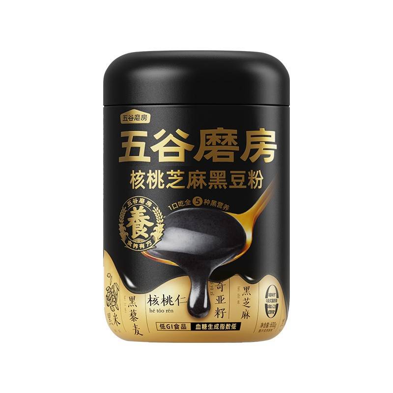 五谷磨房 核桃芝麻黑豆粉600g