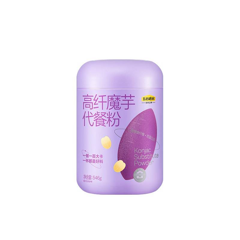 【京东热销50W+】五谷磨房  高纤魔芋代餐粉546g
