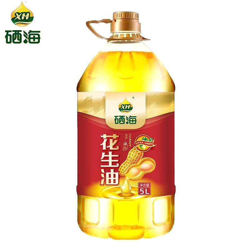 硒海纯花生油5L/桶